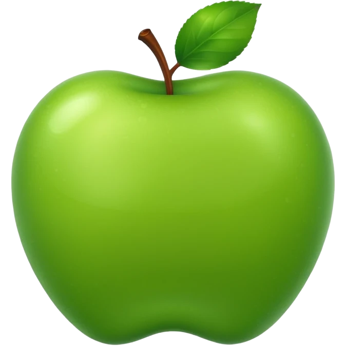 maça verde emoji