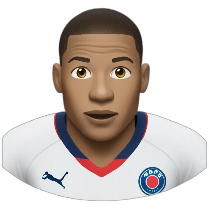 Mbappé qui pète emoji