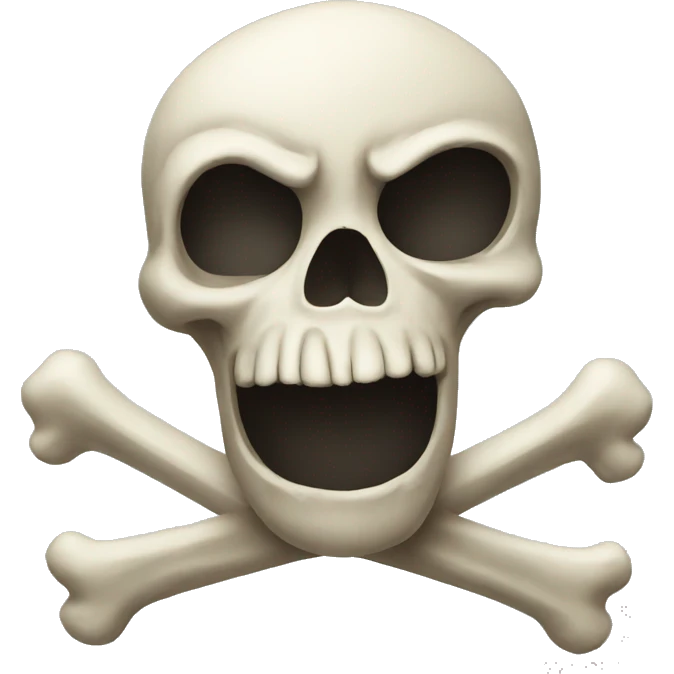 skull and crossbones emoji
