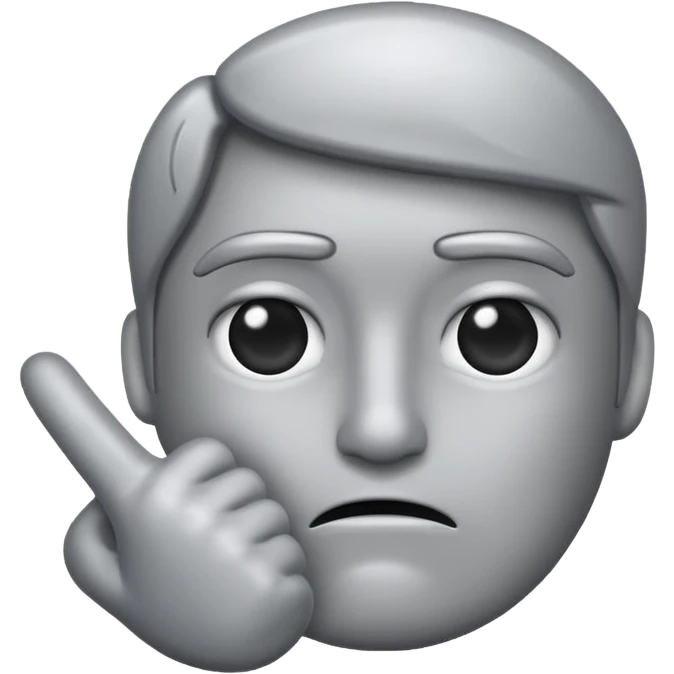 thumb down emoji