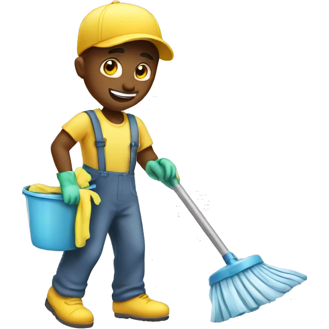 cleaning emoji