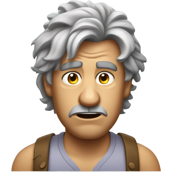 Guy smell bad emoji