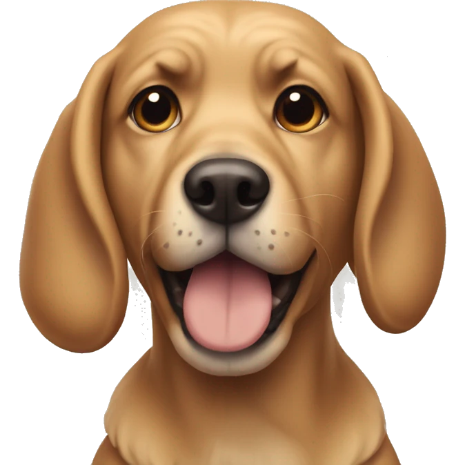 Dog boared emoji