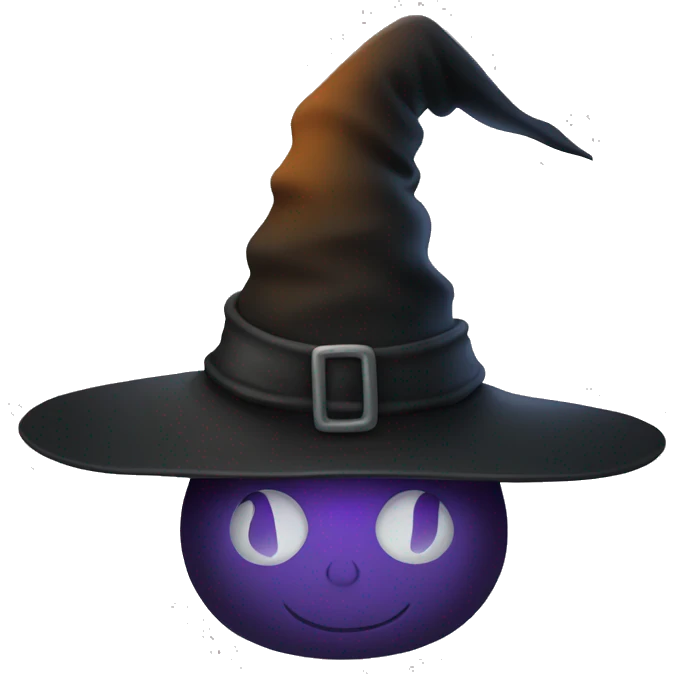 witch hat emoji