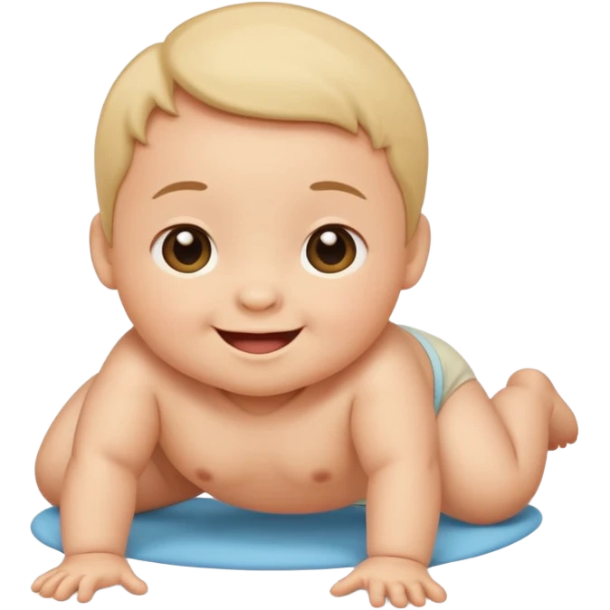
bebe gatiando emoji