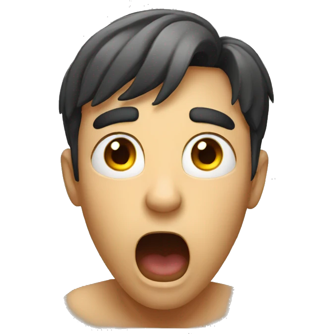 Shocked emoji