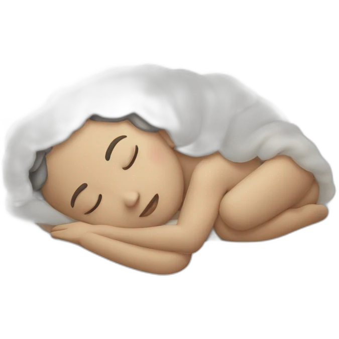Sleeping emoji