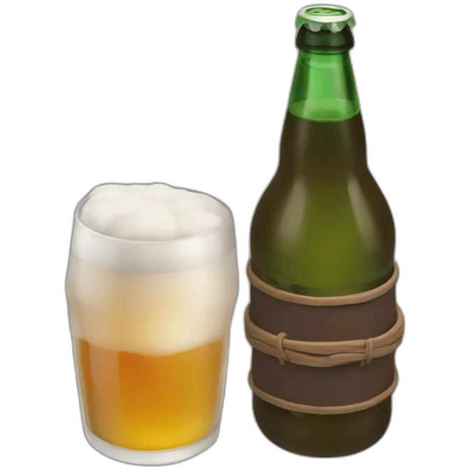 Madara drink-beer emoji