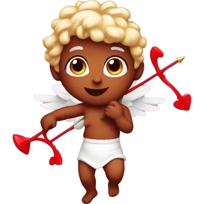 red cupid emoji