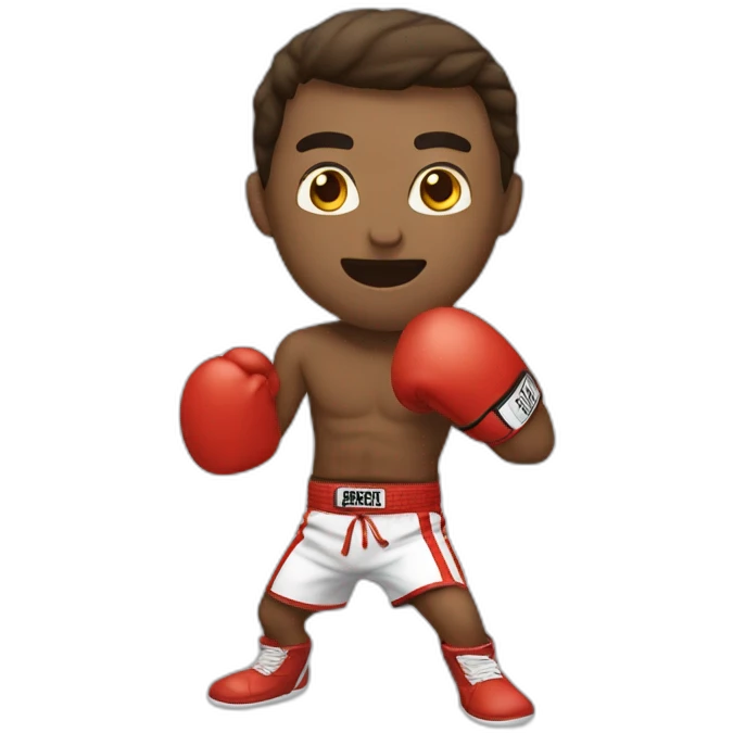 boxeando emoji