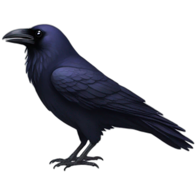 raven bird academia emoji