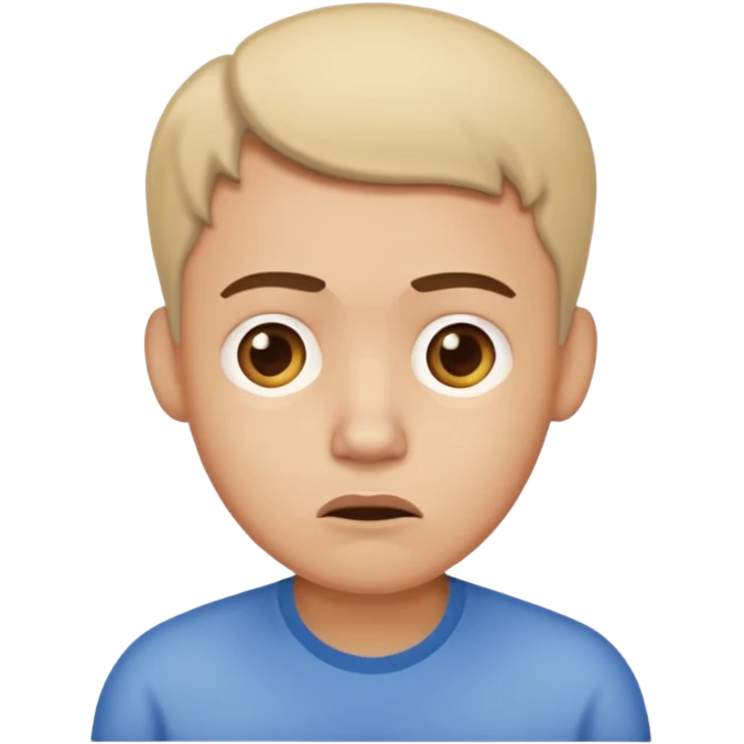 Stupid man emoji