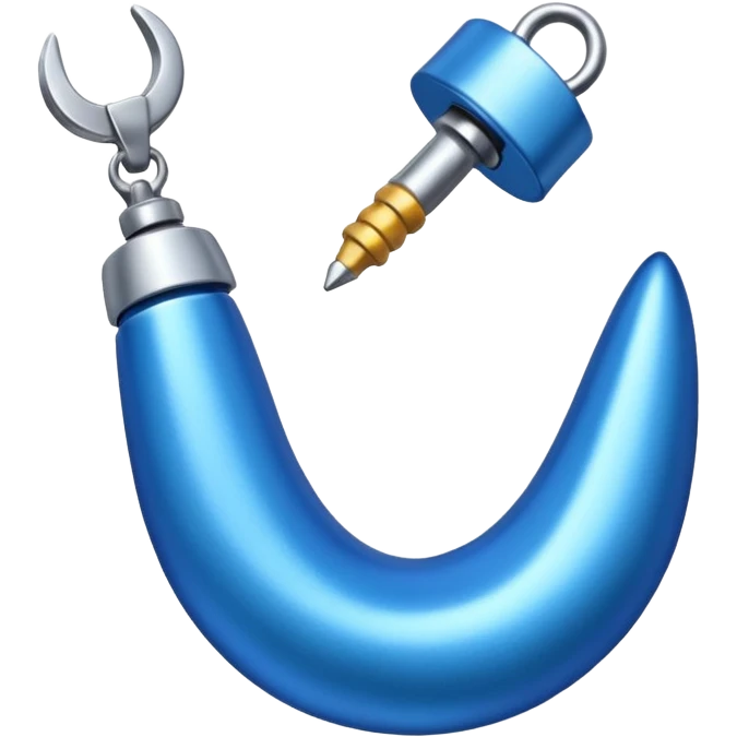 alicate azul emoji