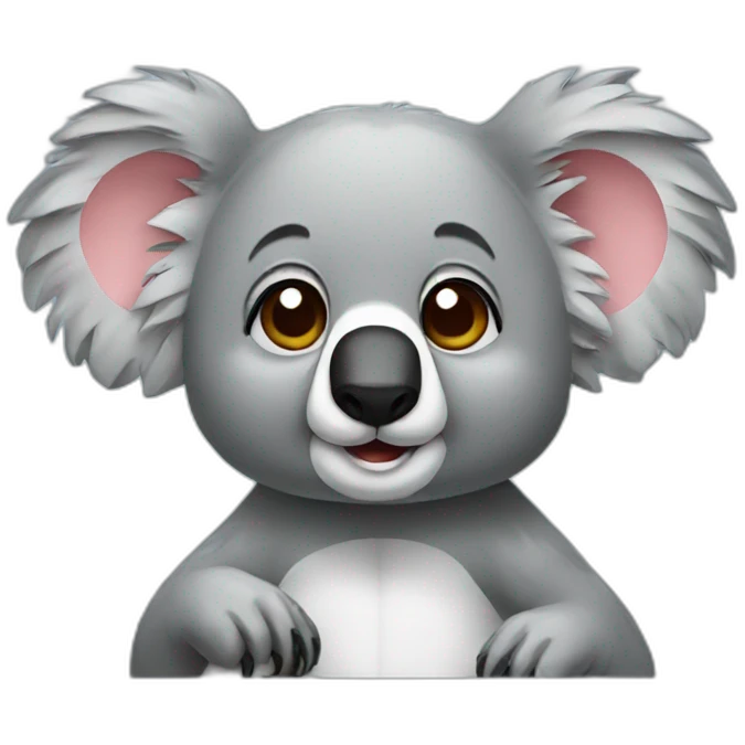 covid koala emoji
