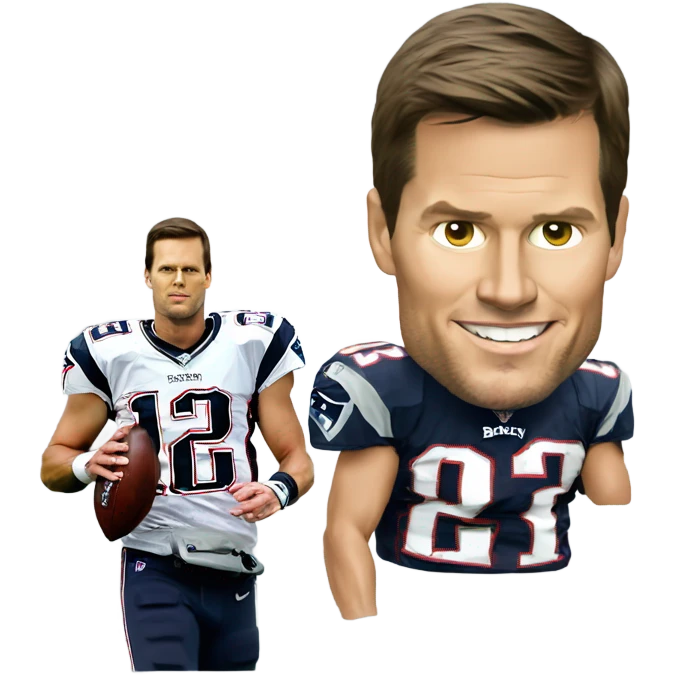Tom Brady let’s go  emoji