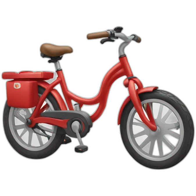 red bicycle emoji
