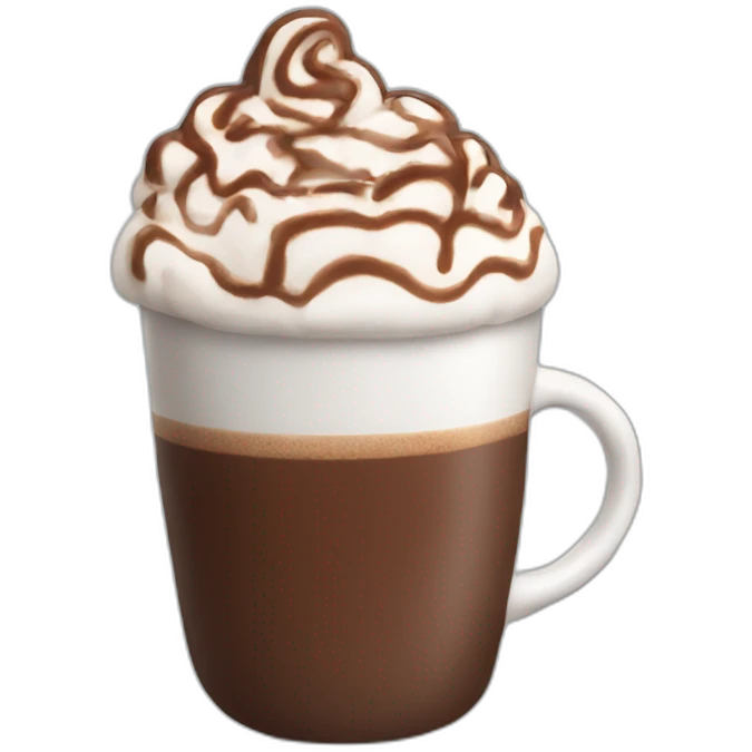 Hot chocolate emoji