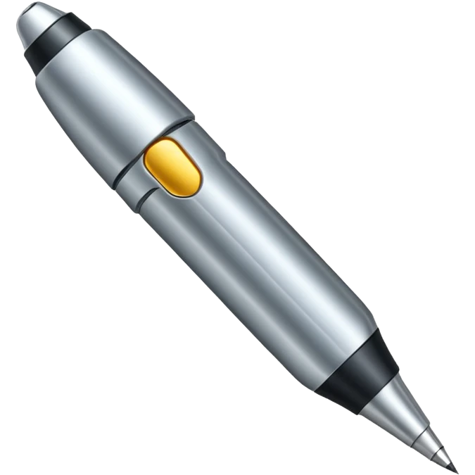 A tip of a pen emoji