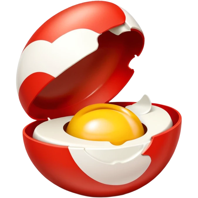 Kinder surprise red and white the real one cholo ate  emoji