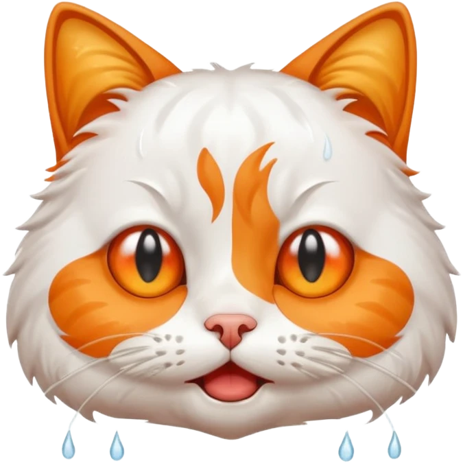 😸+ 😭 emoji