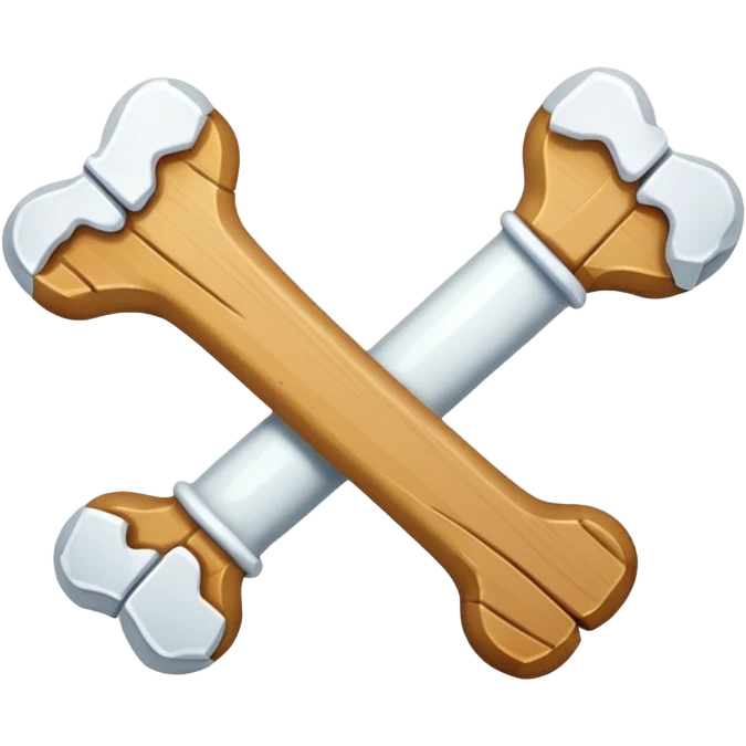 dog bone broken emoji