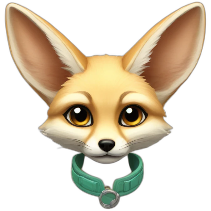 Fennec Fox with ak emoji