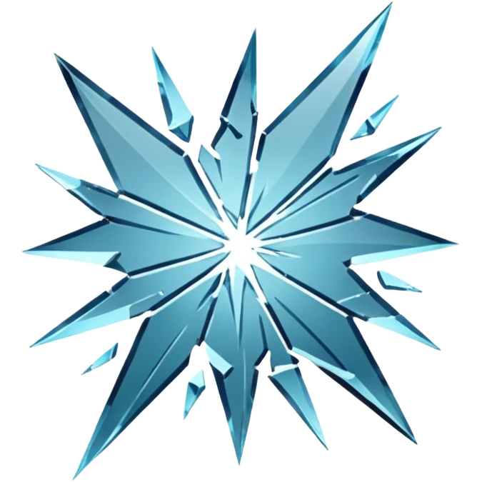Broken Glass emoji
