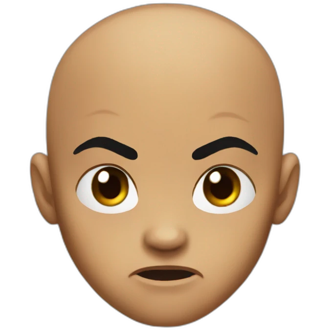 angry black avatar aang face emoji