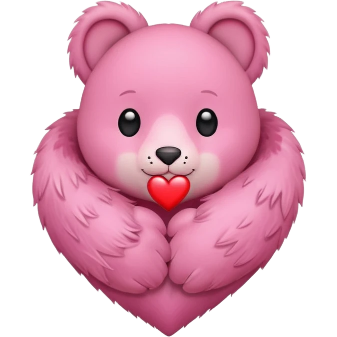 heart hug emoji