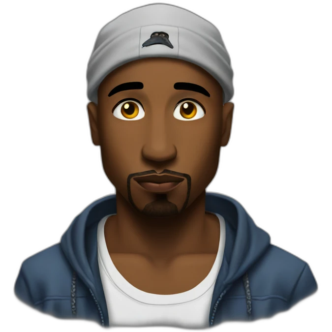 tupac emoji