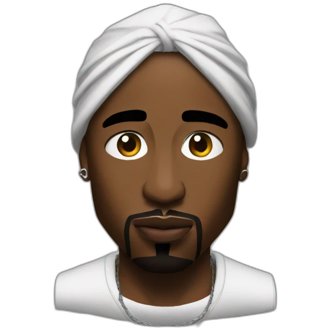 Tupac emoji
