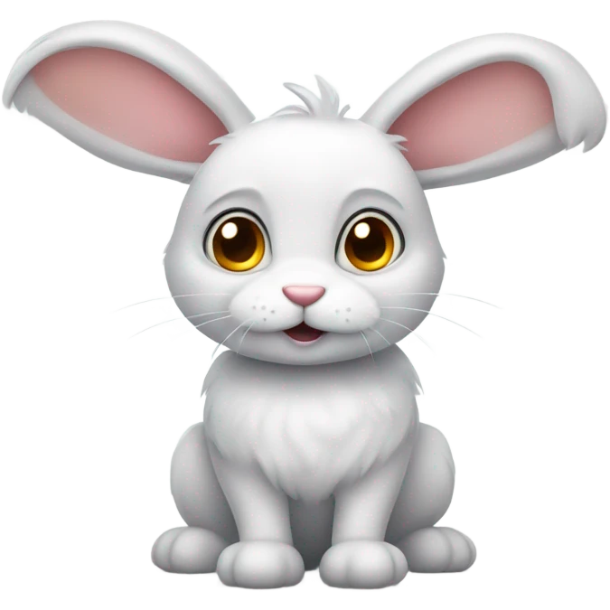 Attractive rabbit emoji