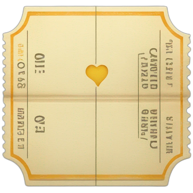 European ticket emoji
