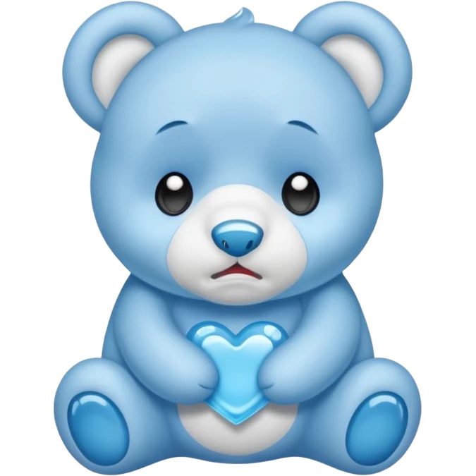 carebear that is crying. emoji