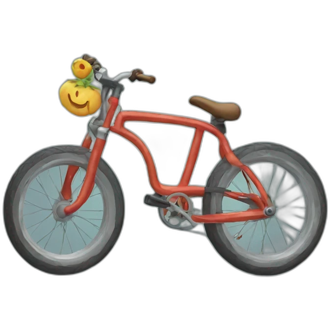 crazy bike emoji