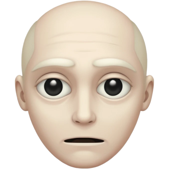 creapy face emoji