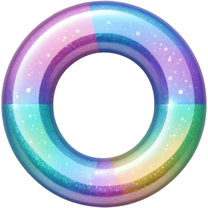 Glitter White Infinite emoji