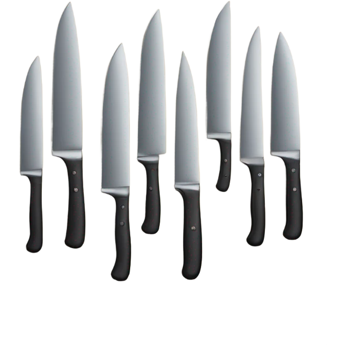 Kitchen Set of Knives  emoji