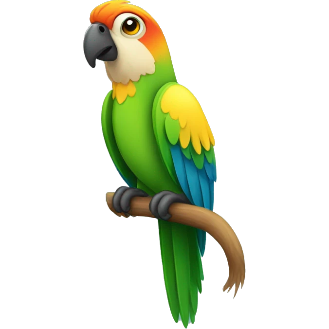 Parrot bird emoji
