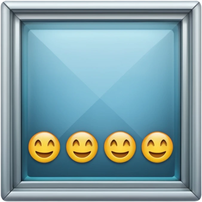 glass window emoji