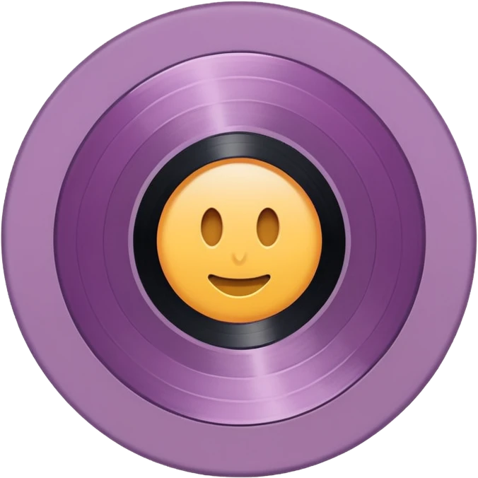 Mauve record  emoji
