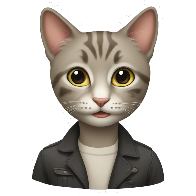 Кошка девочка emoji