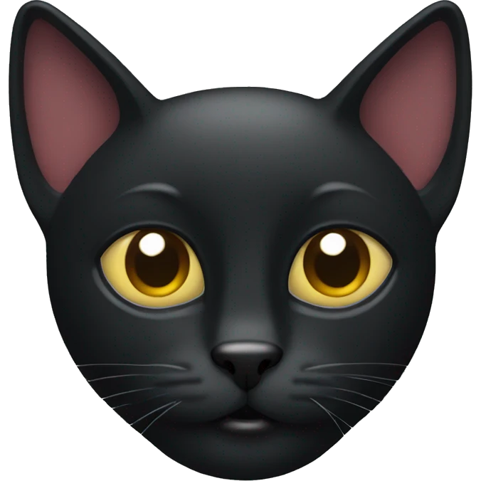 Christmas black cat emoji