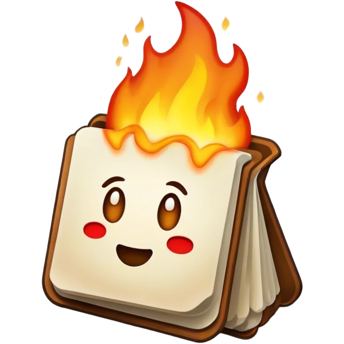 It’s just a burning memory  emoji