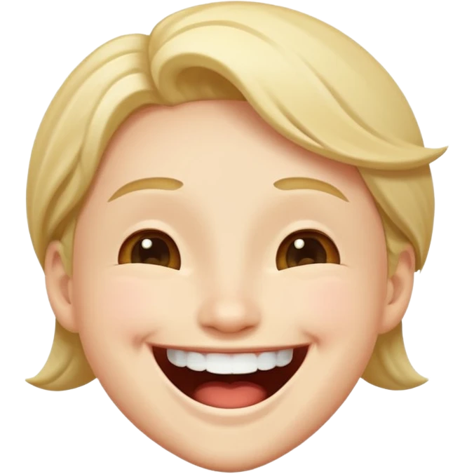 🤣+😍 emoji