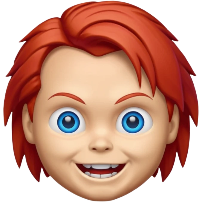Un emojin de chuky emoji