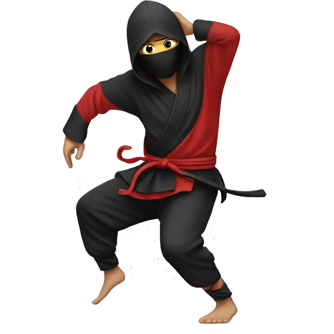Dancing ninja  emoji