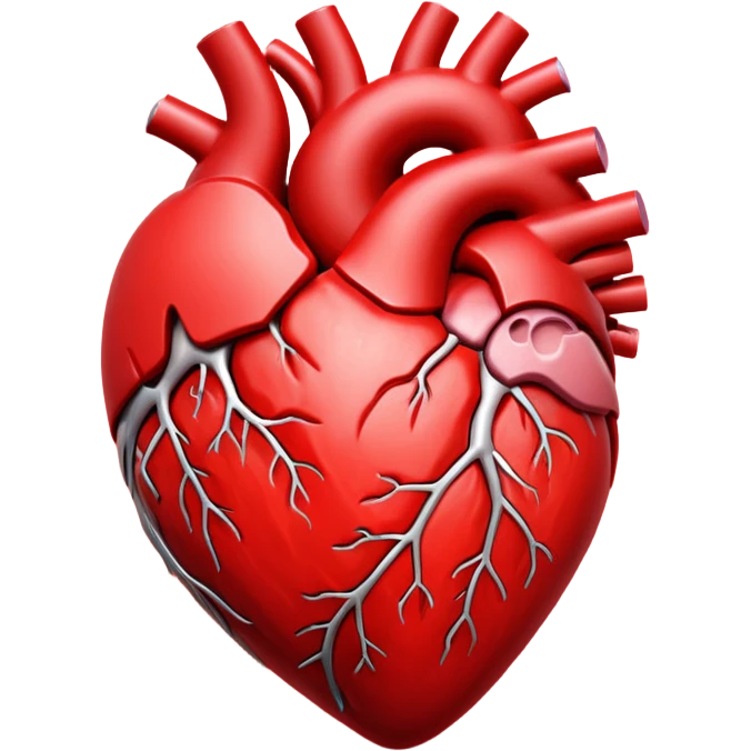 real heart emoji