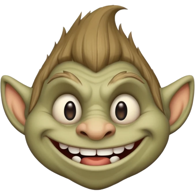 Troll face emoji