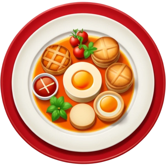 French fine cuisine emoji